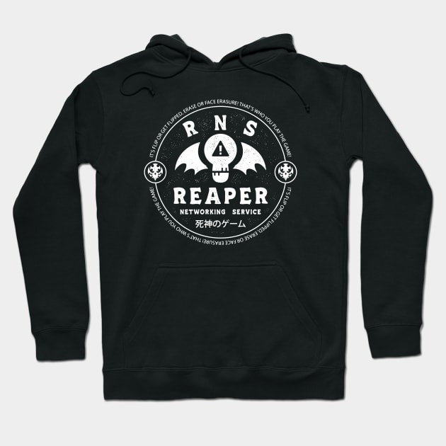 Reaper Networking Service Emblem Hoodie by Lagelantee